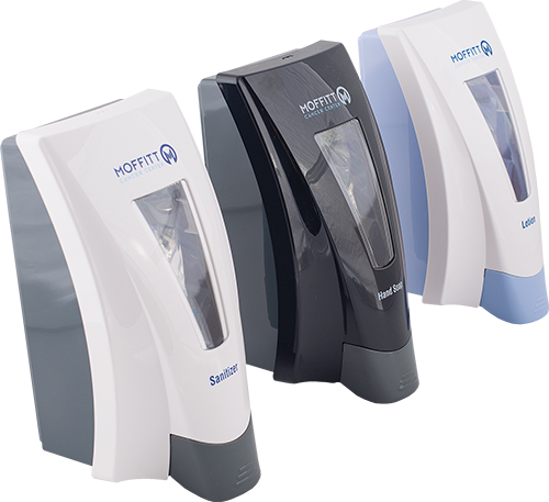 Moffitt Custom Dispenser Group Shot