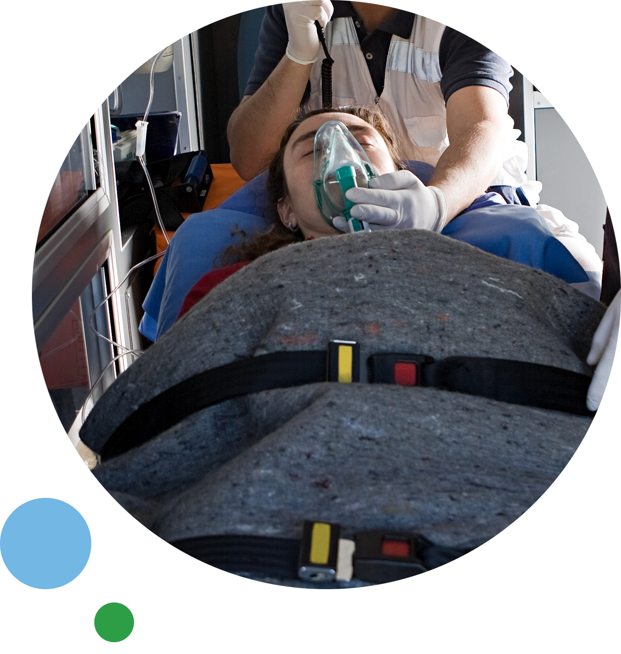 Inside of Ambulance