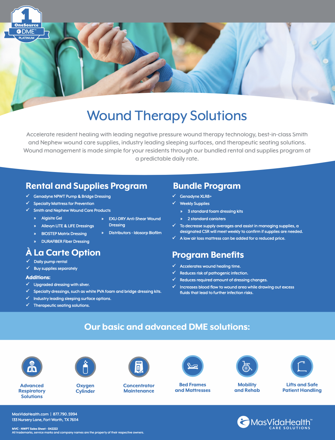 wound therapy solution cover photo