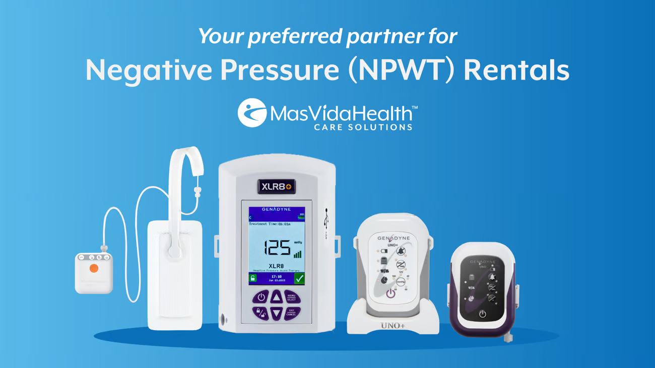 negative pressure (NPWT) Rentals